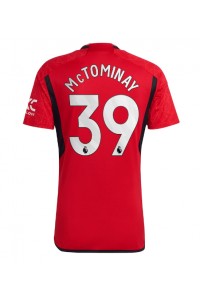 Fotbalové Dres Manchester United Scott McTominay #39 Domácí Oblečení 2023-24 Krátký Rukáv